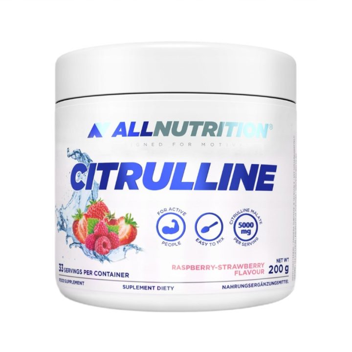 Citrulline, Raspberry-Strawberry - 200 grams