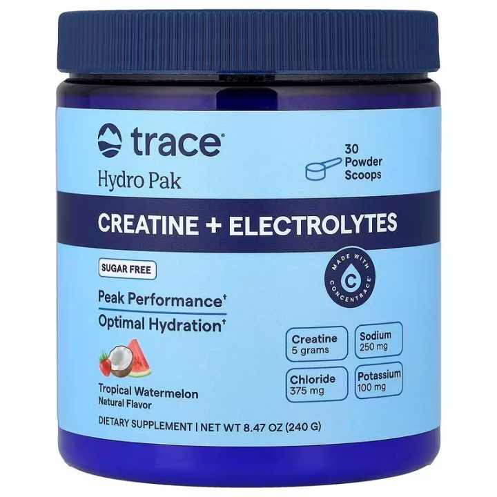 Hydro Pak Creatine + Electrolytes, Tropical Watermelon - 240 grams