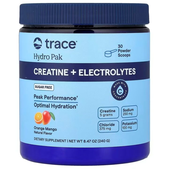 Hydro Pak Creatine + Electrolytes, Orange Mango - 240 grams