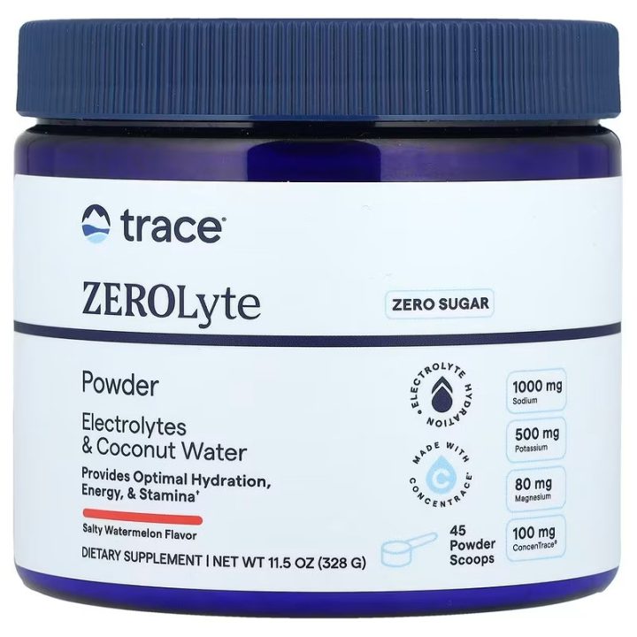 ZEROLyte Powder, Salty Watermelon - 328 grams