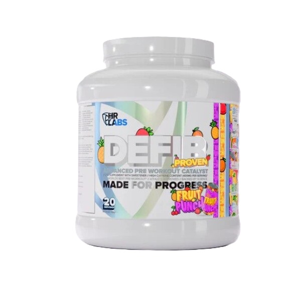 Defib Advanced Pre Workout Catalyst Proven Edition, Fruit Punch - 680 grams