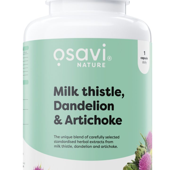 Milk Thistle Dandelion & Artichoke - 120 vegan caps