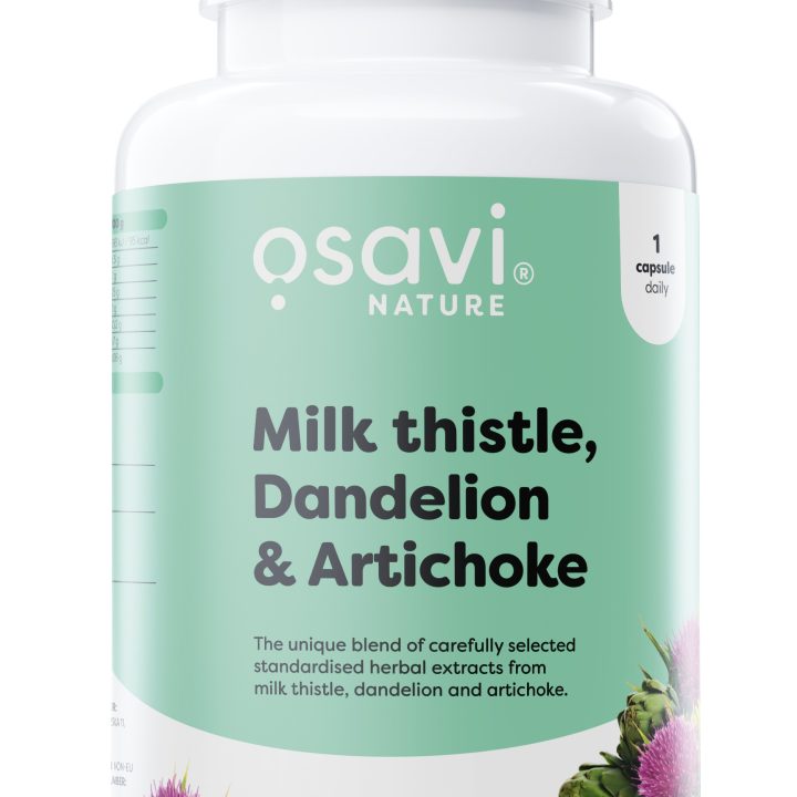 Milk Thistle Dandelion & Artichoke - 60 vegan caps