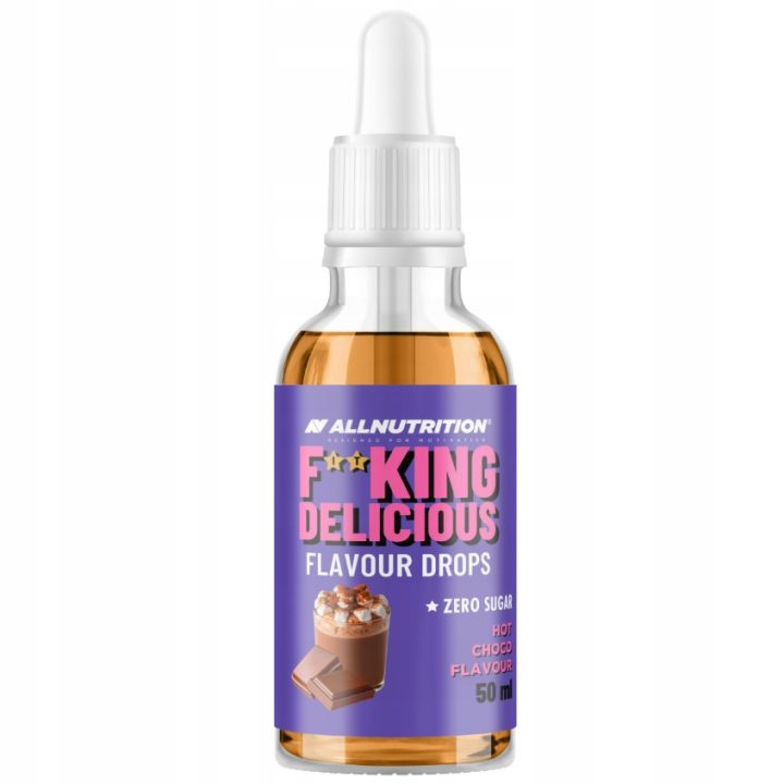 Fitking Delicious Flavour Drops, Hot Choco - 50 ml.