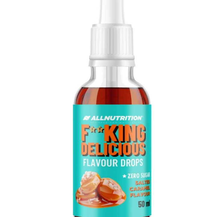 Fitking Delicious Flavour Drops, Salted Caramel - 50 ml.