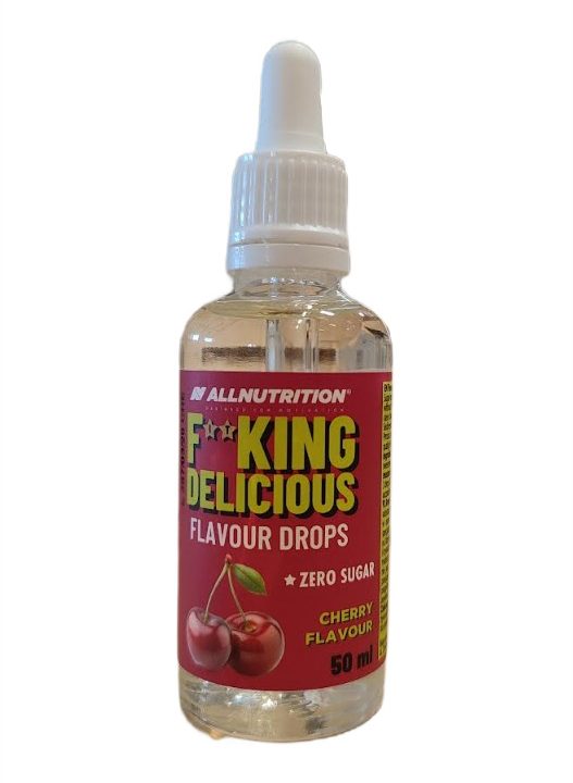 Fitking Delicious Flavour Drops, Cherry - 50 ml.