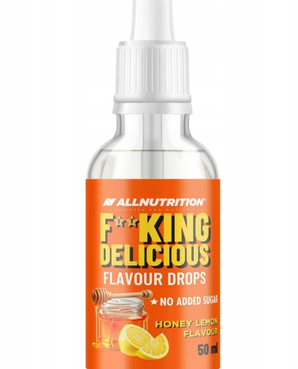 Fitking Delicious Flavour Drops, Honey Lemon - 50 ml.
