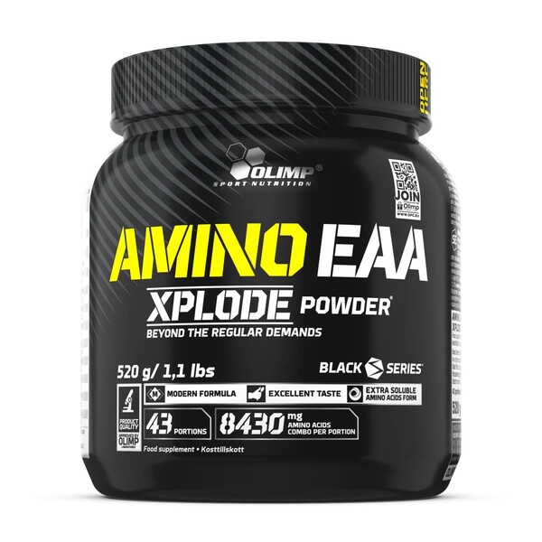 Amino EAA Xplode, Fruit Punch - 520 grams