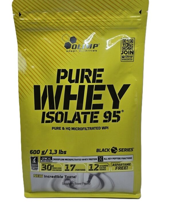 Pure Whey Isolate 95, Strawberry Power (EAN 5901330087387) - 600 grams