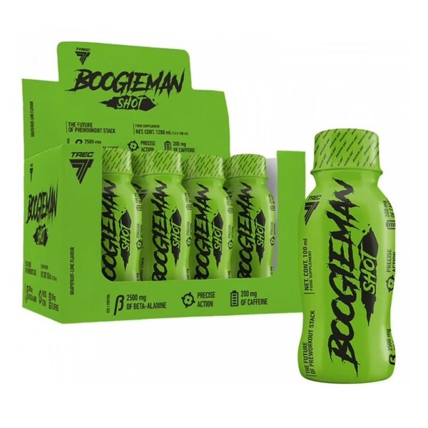BoogieMan Shot, Grapefruit Lime (EAN 5902114066895) - 12 x 100 ml.
