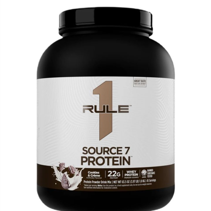 Source7 Protein, Cookies & Creme - 1800 grams