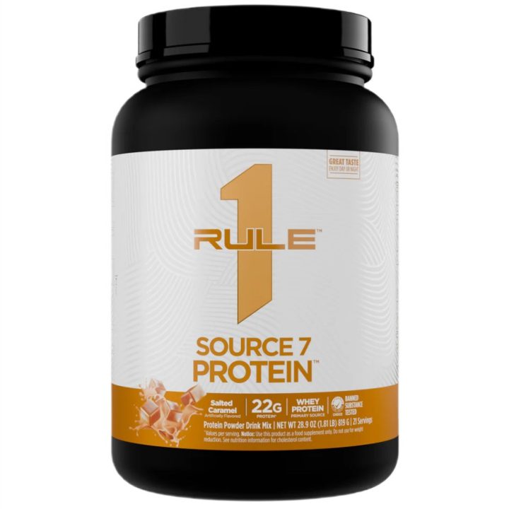 Source7 Protein, Salted Caramel - 819 grams