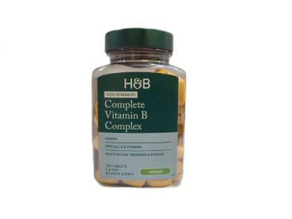 High Strength Complete Vit B Complex - 120 tablets (EAN 5059604748592)