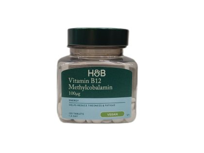 Vitamin B12 Methylcobalamin, 100mcg - 120 tablets