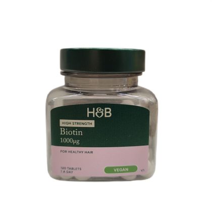 Biotin, 1000mcg - 120 tablets
