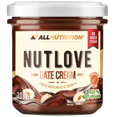Nutlove Date Cream, with Hazelnuts & Cocoa - 300 grams