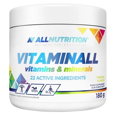 Vitaminall Vitamins & Minerals, Tropical - 180 grams