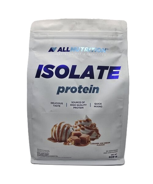 Isolate Protein, Caramel Ice Cream - 908 grams