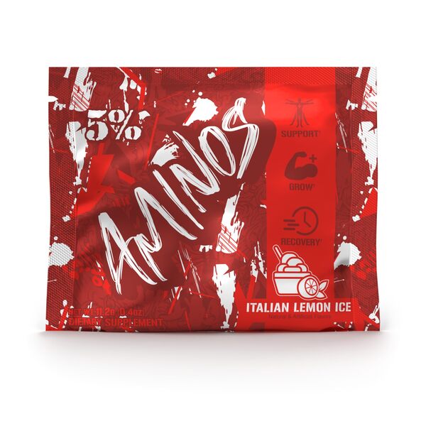 Aminos - Code Red, Italian Lemon Ice - 11.2 grams (1 serving)