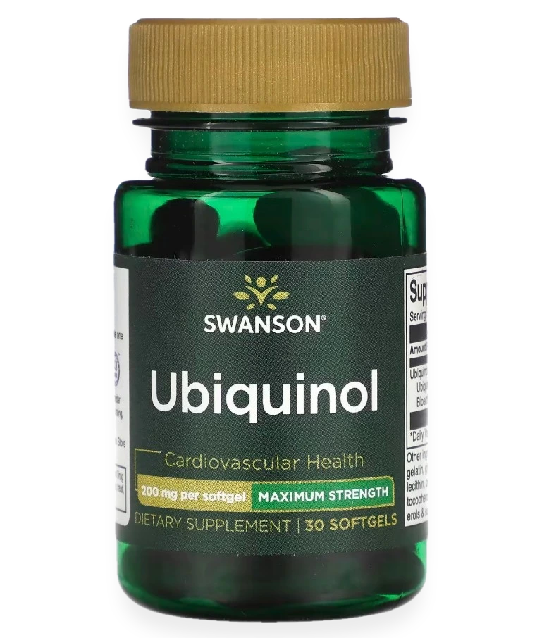 Ubiquinol, 200mg - 30 softgels