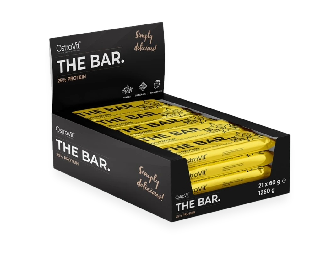 The Bar 25% Protein, Vanilla - 21 x 60g