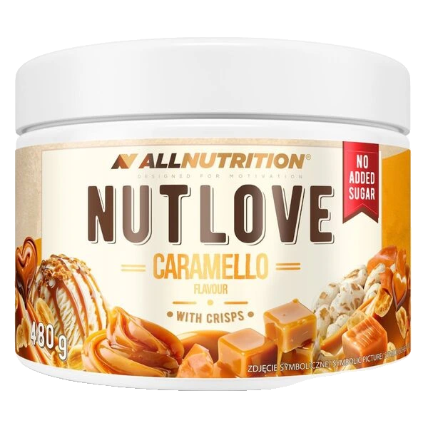 Nutlove, Caramello with Crisps - 480 grams