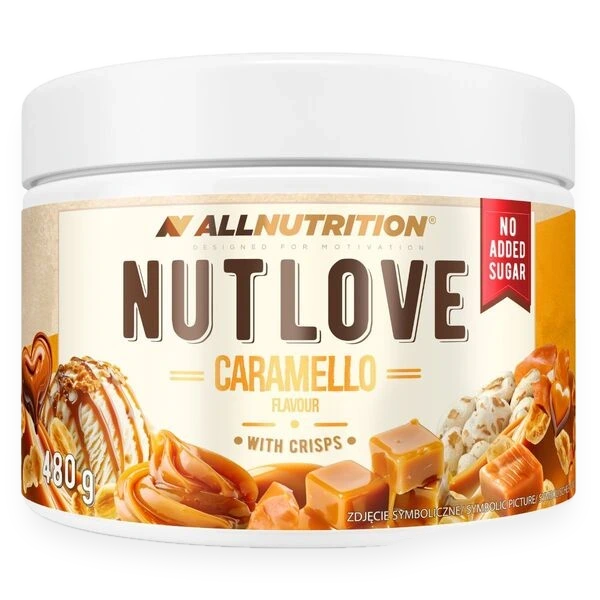 Nutlove, Caramello with Crisps - 480 grams