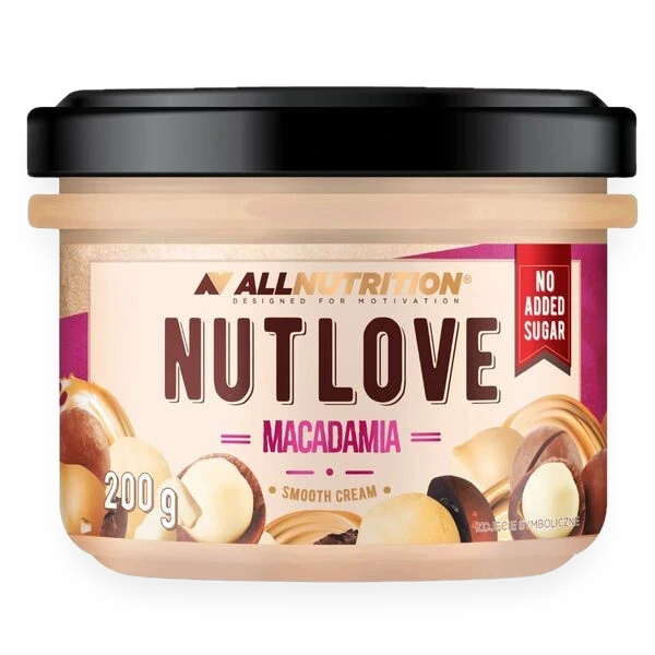 Nutlove Smooth Cream, Macadamia - 200 grams