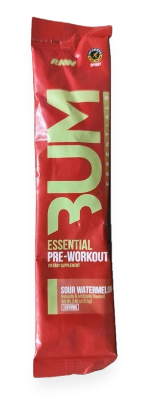 CBUM Essential Pre-Workout, Sour Watermelon - 13.5 grams (1 serving)