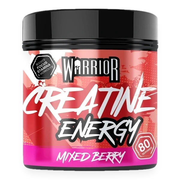 Creatine + Energy, Mixed Berry - 360 grams