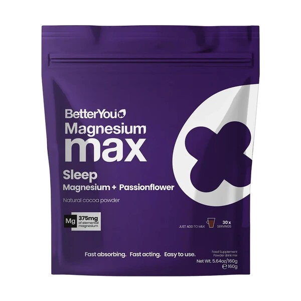 Magnesium Max Sleep, Natural Cocoa - 160 grams