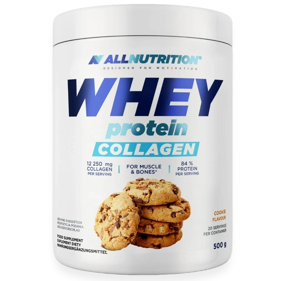 Whey Protein Collagen, Cookie - 500 grams