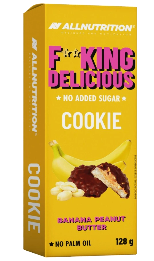 Fitking Delicious Cookie, Banana Peanut Butter - 128 grams