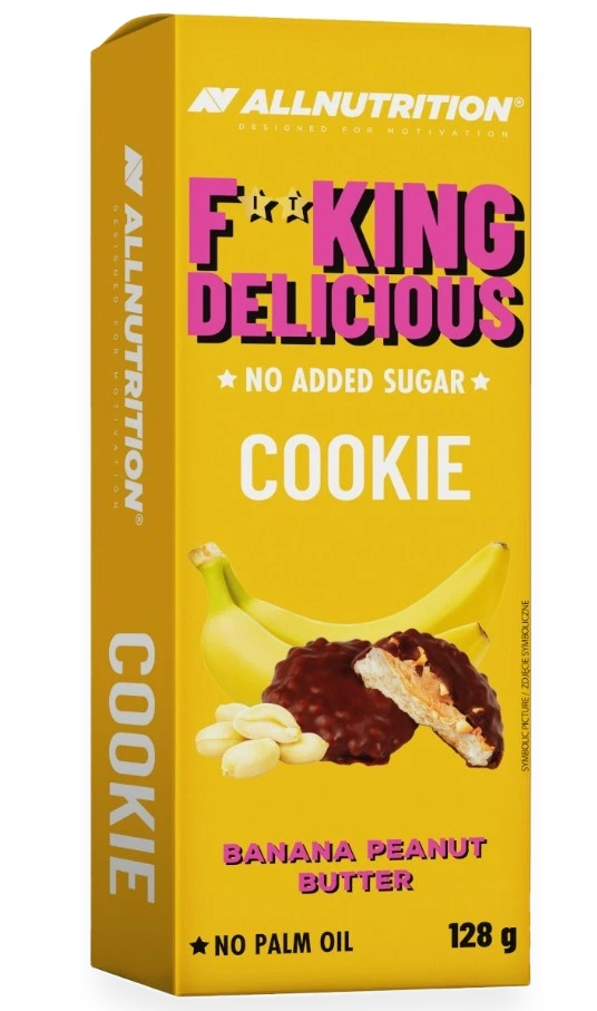 Fitking Delicious Cookie, Banana Peanut Butter - 128 grams