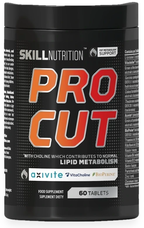 Pro Cut, Fat Metabolism Support - 60 tablets