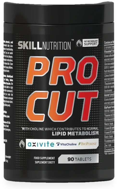 Pro Cut, Fat Metabolism Support - 90 tablets