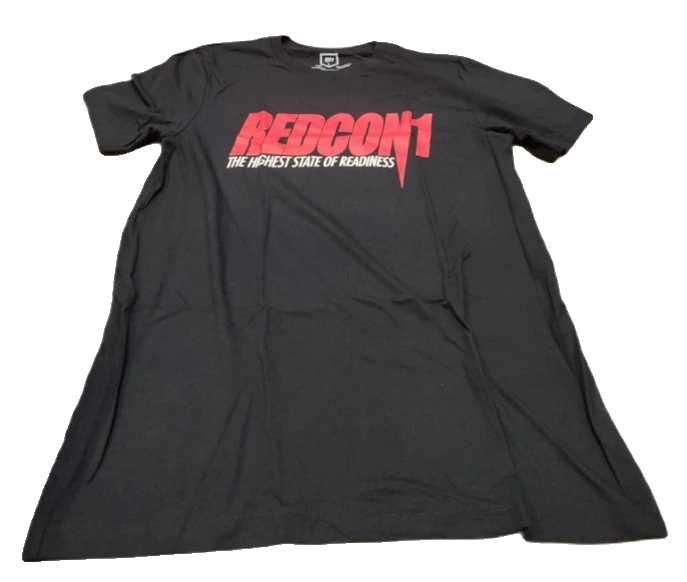 Redcon1 The Highest State Of Readiness Always Ready T-Shirt, Black - Large