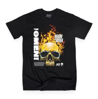 The Omen! T-shirt, Black - Large