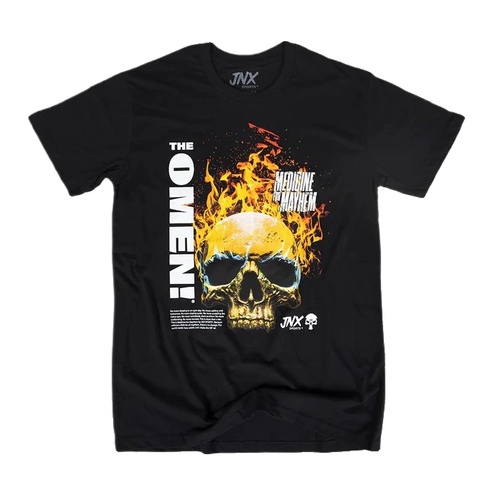 The Omen! T-shirt, Black - Large