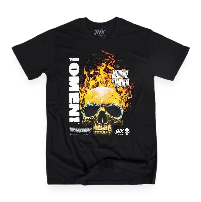 The Omen! T-shirt, Black - Large