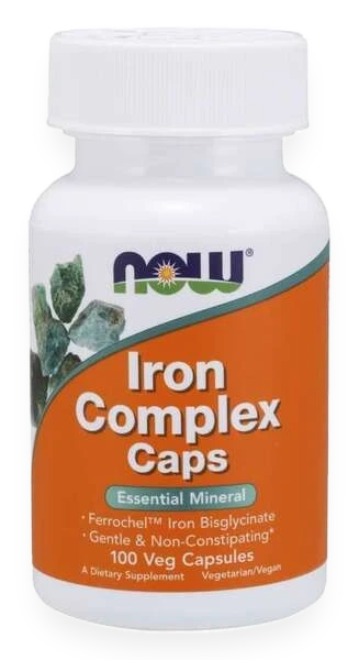 Iron Complex Caps - 100 vcaps