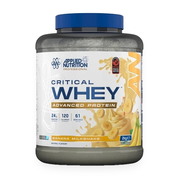 Critical Whey, Banana Milkshake - 2000 grams