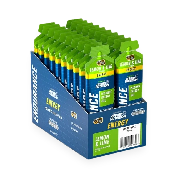 Endurance Energy Isotonic Energy Gel, Lemon & Lime - 20 x 60g