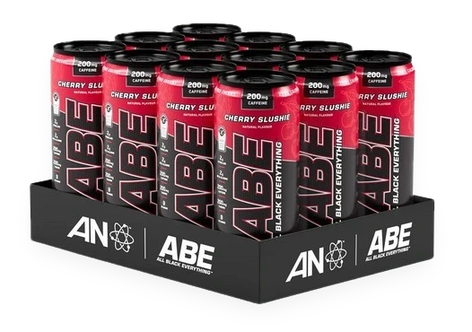 ABE Energy + Performance Cans, Cherry Slushie - 12 x 330 ml.
