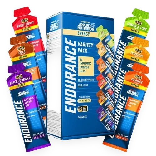 Endurance Isotonic Energy Gel, Variety Pack - 6 x 60g