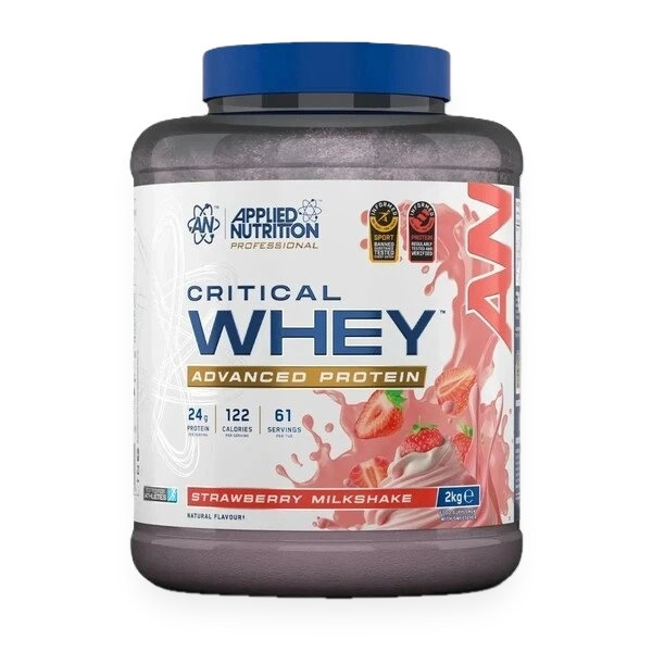Critical Whey, Strawberry Milkshake - 2000 grams