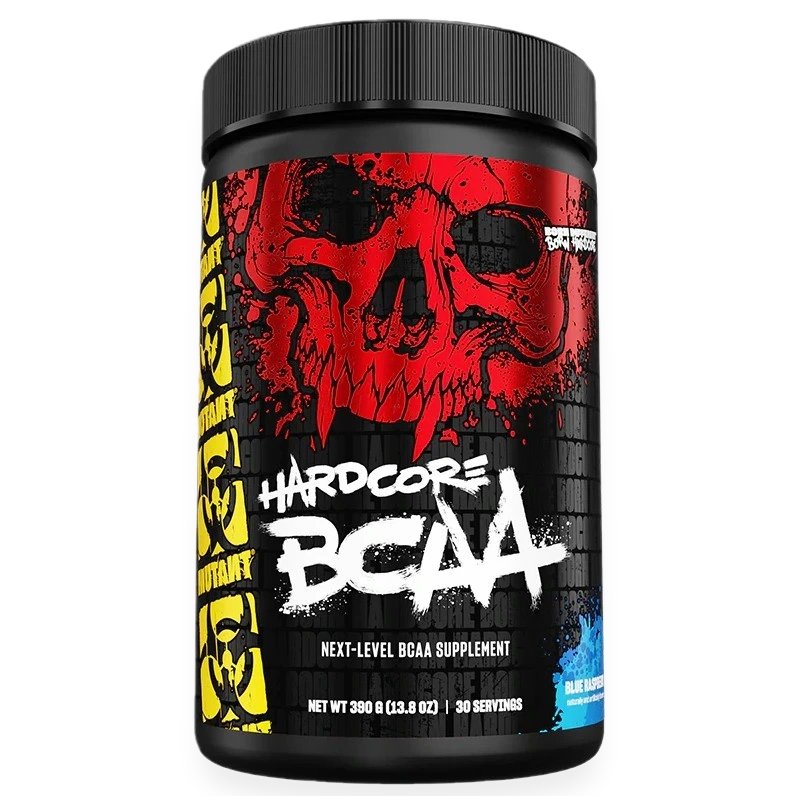 Hardcore BCAA, Blue Raspberry - 390 grams