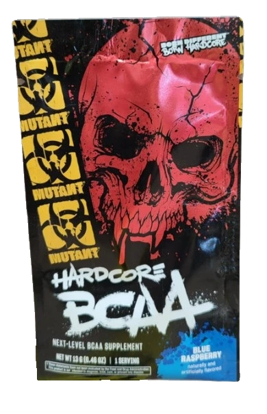 Hardcore BCAA, Blue Raspberry - 13 grams (1 serving)