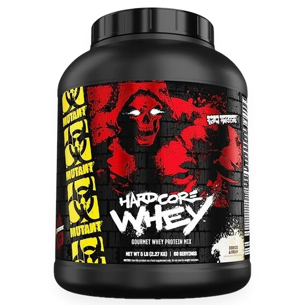 Hardcore Whey, Cookies & Cream - 2270 grams