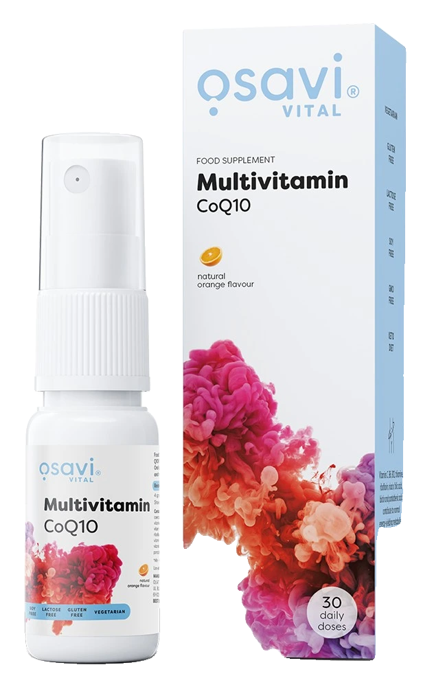 Multivitamin CoQ10 Oral Spray, Orange - 25 ml.